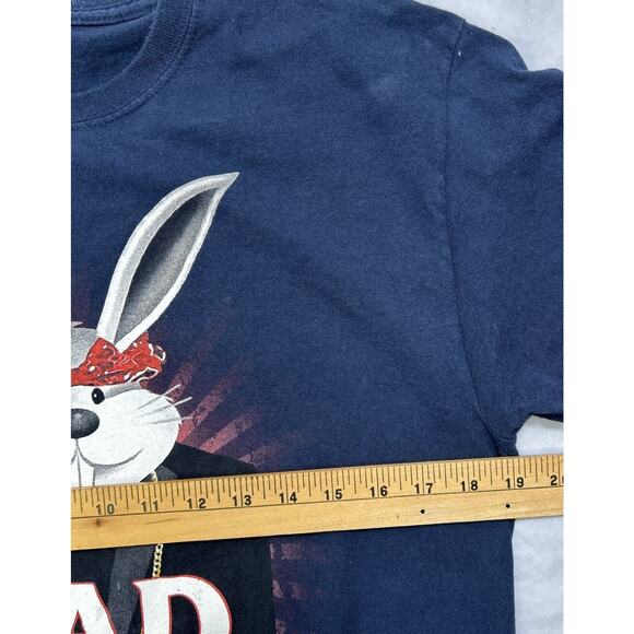 BAD BUNNY RAP TEE LA NUEVA RELIGION TOUR 2019 SHIRT SIZE MEDIUM T-SHIRT - Picture 5 of 6